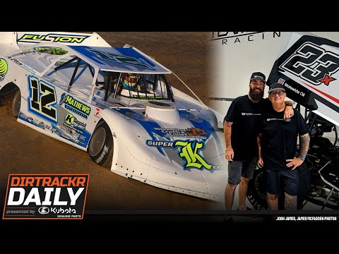 A new chassis player enters, James McFadden's new ride and future US plans - dirt track racing video image