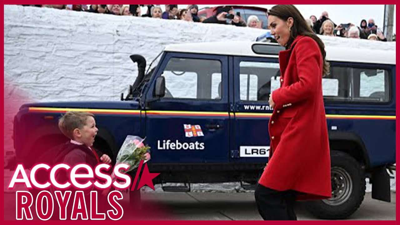 Kate Middleton & Prince William Meet Excited 4-Year-Old Boy While Visiting Wales