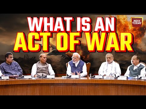 Act Of War: India Says Terror Attacks To Be Treated As 'acts Of War': What It Means