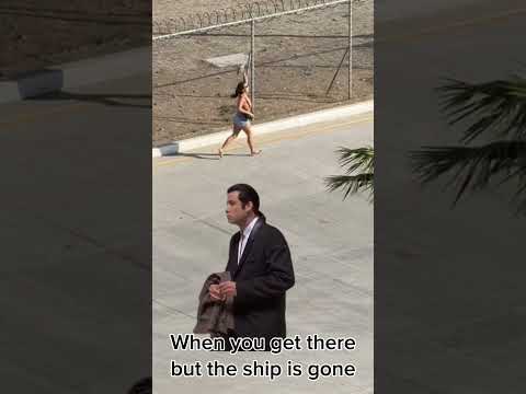 When a Pier Runner gets left behind. #pier #runner #search #meme #fypシ #fypシ゚viral #travolta #cruise