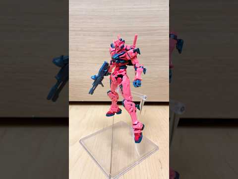 【機動戦士Gundamジークアクス】赤いガンダムで遊んでみた#toys #rasuba #gunpla #gundam #ガンダム #gquuuuuux #ガンプラ