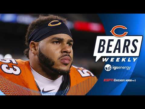 NFC's Tackle Leader, T.J. Edwards, Joins the Show | Bears Weekly Podcast video clip