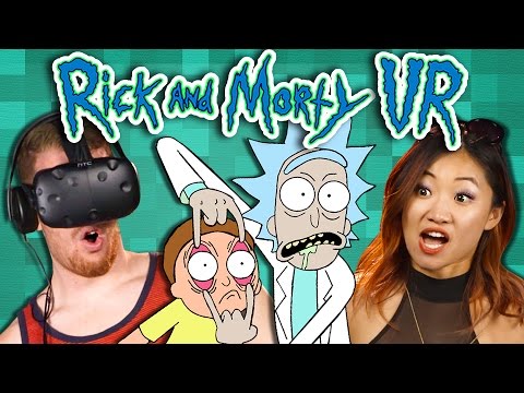 RICK AND MORTY VR: VIRTUAL RICK-ALITY - Part 1 (REACT: Gaming) - UCHEf6T_gVq4tlW5i91ESiWg