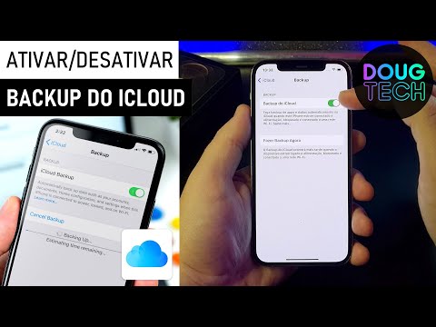 Como Ativar/Desativar o BACKUP do ICLOUD no iPhone