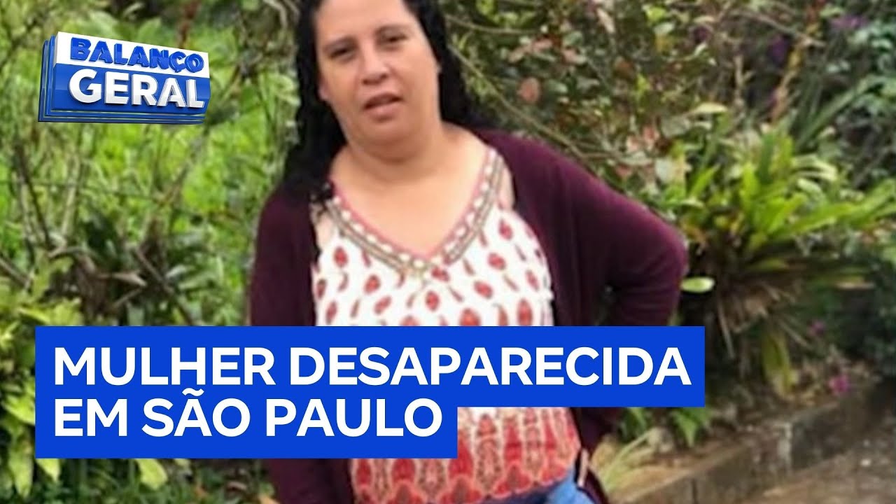 Mulher desaparece após sair de casa sem avisar a família em SP