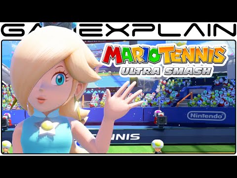 Mario Tennis: Ultra Smash - Rosalina Vs. Daisy 1 on 1 Gameplay (60fps) - UCfAPTv1LgeEWevG8X_6PUOQ