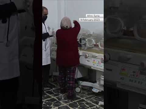 Baby pulled from Syria quake has been adopted