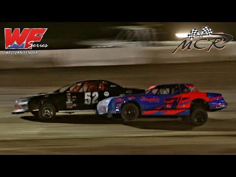 Millard County Raceway IMCA Stock Car Main Event 4/29/22 - Western Fender Series - dirt track racing video image