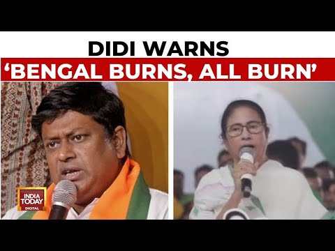 BJP-TMC Row Gets Uglier After Mamata Banerjee's 'Burn' Warning, BJP Seeks Amit Shah's Intervention