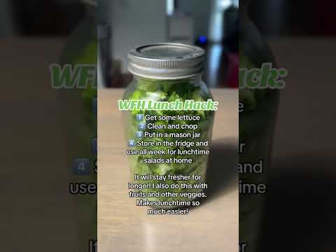 Buy Romaine Lettuce in Bulk and Keep it Fresher Longer with These Mason Jars from Amazon