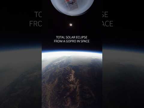 GoPro | Total Solar Eclipse From Space 🎬 Viliam Klein #Shorts
#Eclipse