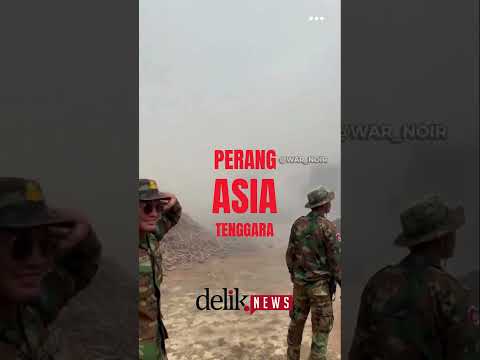 Perang Asia Tenggara: Thailand-Kamboja Memanas di Perbatasan yang Disengketakan #news