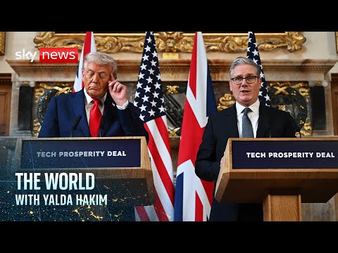 What's changed after Trump's UK state visit? | The World with Yalda Hakim