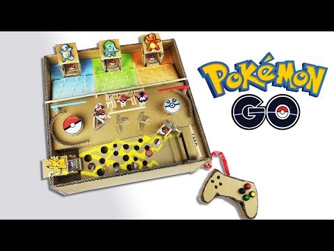 Pokemon Go from cardboard -Gotta Catch 'Em All !