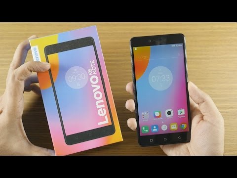 Lenovo K6 Note Unboxing & Hands On Overview - UCO2WJZKQoDW4Te6NHx4KfTg