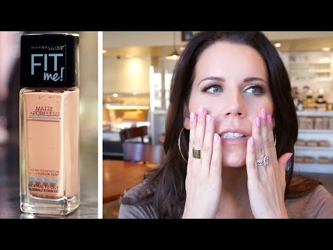 NEW DRUGSTORE - Maybelline Fit Me | FIRST IMPRESSIONS - UC4qk9TtGhBKCkoWz5qGJcGg