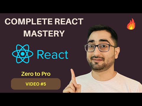 #5 React Hooks + useState Hook with Projects | Line by Line Coding and Explanation