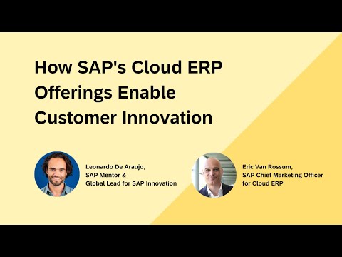 How SAP’s Cloud ERP Offerings Enable Customer Innovation