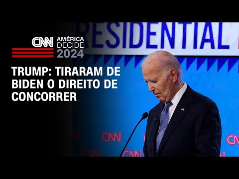 Trump: Tiraram de Biden o direito de concorrer | CNN 360°