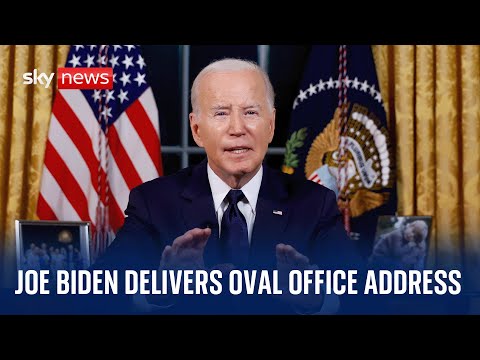 US President Joe Biden delivers Oval Office address on Israel-Hamas war