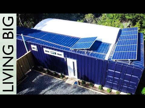 Spectacular 40ft Small Shipping Container Home - UCoNTMWgGuXtGPLv9UeJZwBw