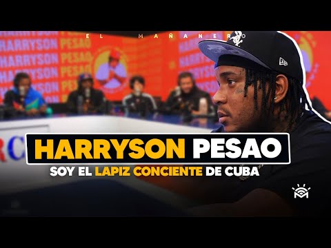 "Soy el Lapiz Conciente de Cuba" - Harryson Pesao