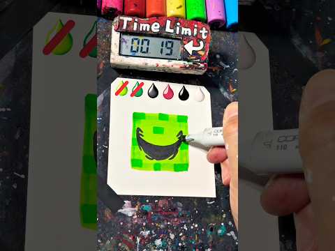 Drawing Creeper Verity in 40Sec
