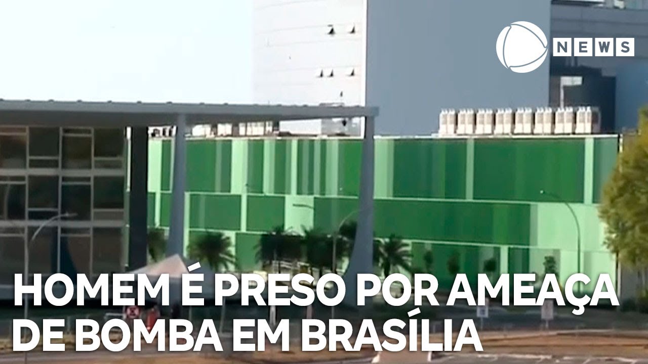 Homem é preso após ameaçar detonar bomba em Brasília