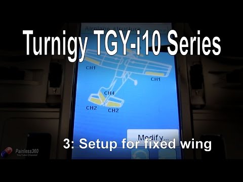 (3/3) Turnigy TGY-i10 Radio Series: Setting up for fixed wing (plane, wing or glider) - UCp1vASX-fg959vRc1xowqpw