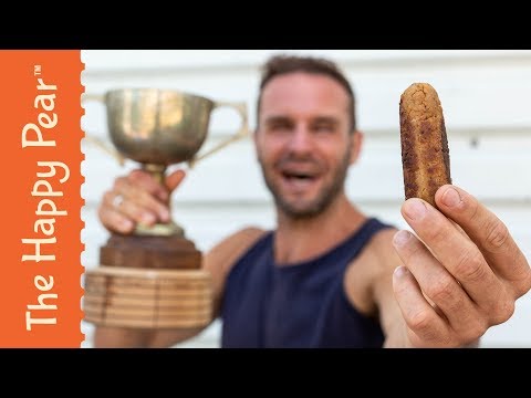 The best MEATY VEGAN SAUSAGE RECIPE| The Happy Pear