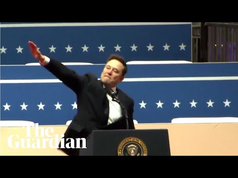 Elon Musk appears to give fascist-style salute after Trump inauguration