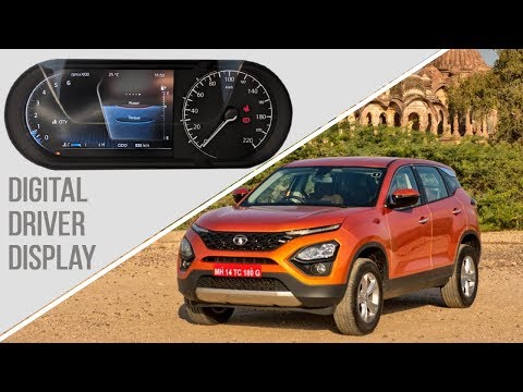 Tata Harrier Digital Driver Display | Walkthrough