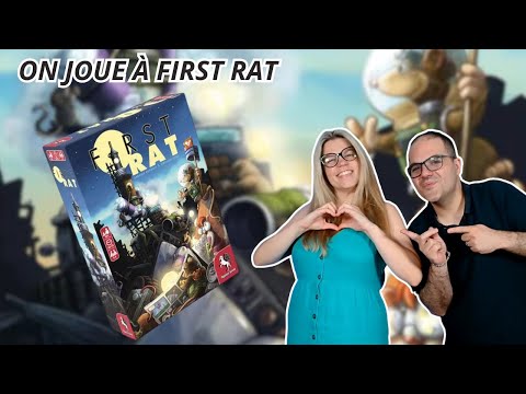 { Règles Et Partie } ON JOUE À FIRST RAT | Jeu De Société | Pegasus Spiele