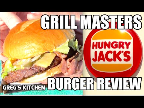 HUNGRY JACK'S® "GRILL MASTERS ANGUS BURGER" REVIEW - Greg's Kitchen - UCGXHiIMcPZ9IQNwmJOv12dQ