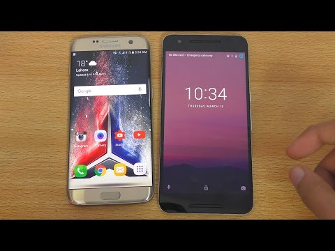 Nexus 6P Android N vs Galaxy S7 Edge Android 6.0.1 - Speed Test (4K) - UCTqMx8l2TtdZ7_1A40qrFiQ