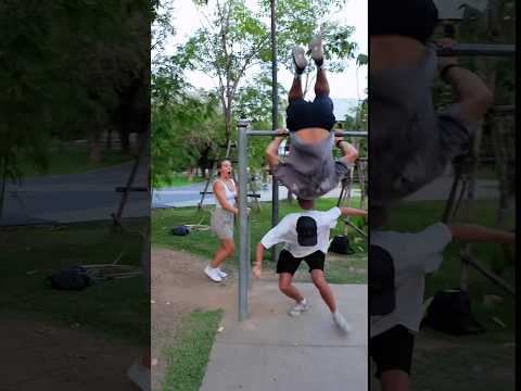 Tried to Impress Her…Her Boyfriend Went Crazy😂#kiryakolesnikov #stunt #flirting #dating #pickupline