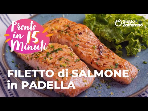 FILETTO di SALMONE in PADELLA - FACILE e SAPORITO😋🌿☀️❤️