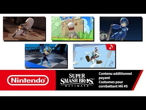 Super Smash Bros. Ultimate - Costumes pour combattant Mii #5 (Nintendo Switch)