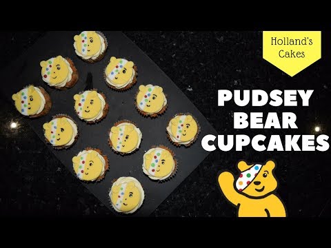 Pudsey Bear Cupcakes | Holland's Cakes