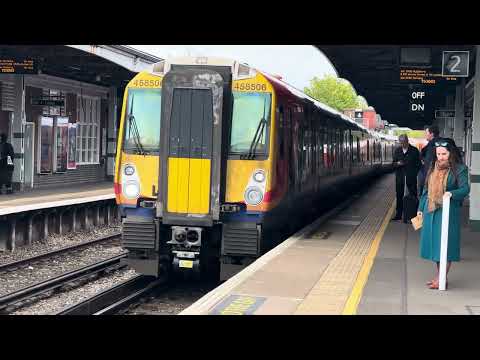 Class 458 - South Western Railway - Epsom Station - 24th April 2024