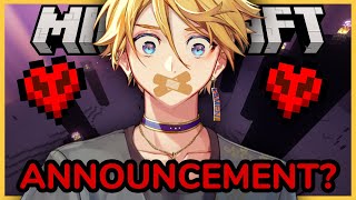 I CAN'T TELL YOU SOMETHING UNTIL I BEAT MINECRAFT...【NIJISANJI EN | Yu