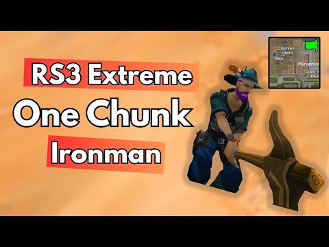 I Got Level 100 Mining With A Bronze Pickaxe – RS3 Xtreme One Chunk Ironman #6