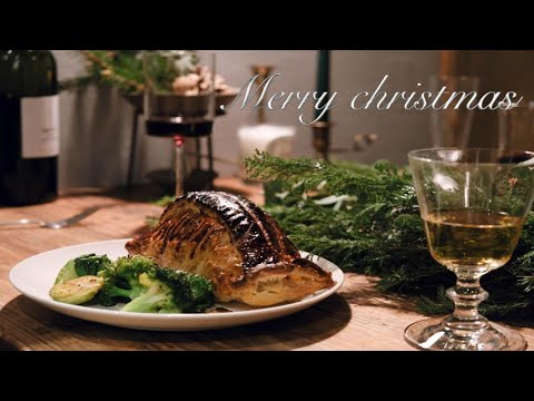 【おうちでクリスマスディナー】xmas vlog / クリスマスメニュー / クリスマスフラワーアレンジメント Christmas Dinner