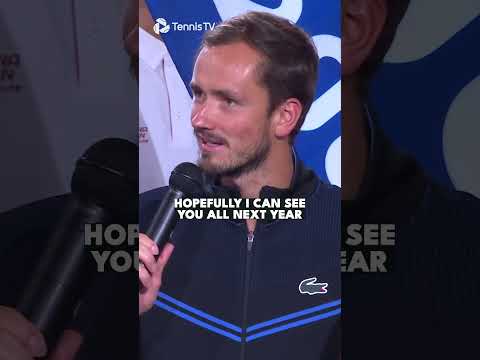 Daniil Medvedev Speaks Chinese In Beijing 🇨🇳