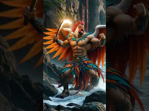 AI Animal Hybrid Fusion: A Man + Rooster 👀🌪 #aiart #aifusion #aishorts #animals #aifusionshorts