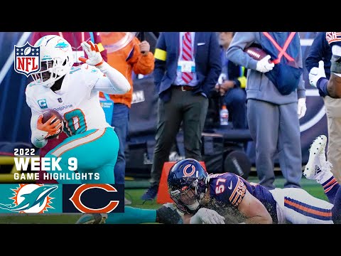 Miami Dolphins vs. Chicago Bears | 2022 Week 9 Game Highlights video clip