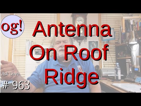Antenna On Roof Ridge (#963)