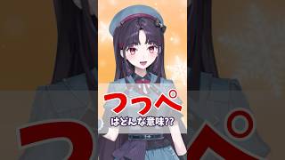 北海道の方言『つっぺ』の意味を道産子VTuberが解説✨✨#北海道あるある #道産子#方言vtuber