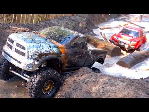 3 TRUCKS GET MUDDY! FiRST TiME ON COURSE as a FAMiLY! #ProudParenting | RC ADVENTURES - UCxcjVHL-2o3D6Q9esu05a1Q