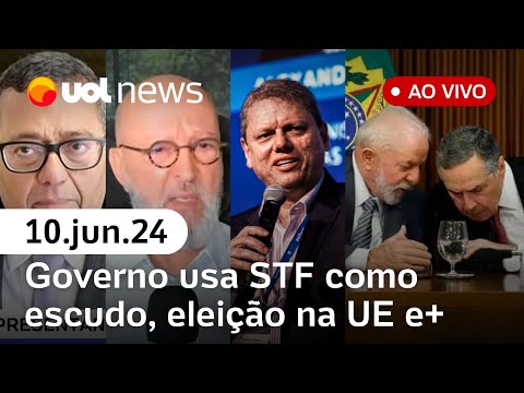 UOL News 1ª Edição com Fabíola Cidral, Josias, Tales, Jamil e+ | PROGRAMA COMPLETO | 10/06/24